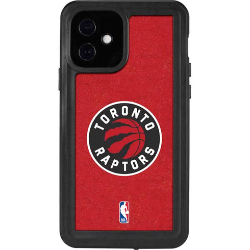 NBA Toronto Raptors Distressed iPhone 12 Waterproof Case