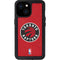 NBA Toronto Raptors Distressed iPhone 13 Mini Waterproof Case