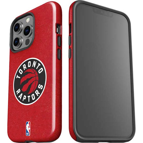 NBA Toronto Raptors Distressed iPhone 14 Pro Impact Case