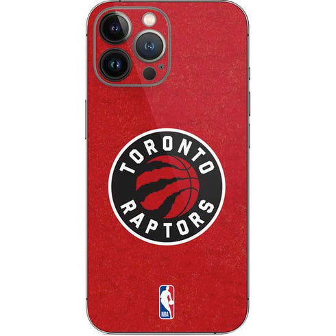 NBA Toronto Raptors Distressed iPhone 14 Pro Max Skin