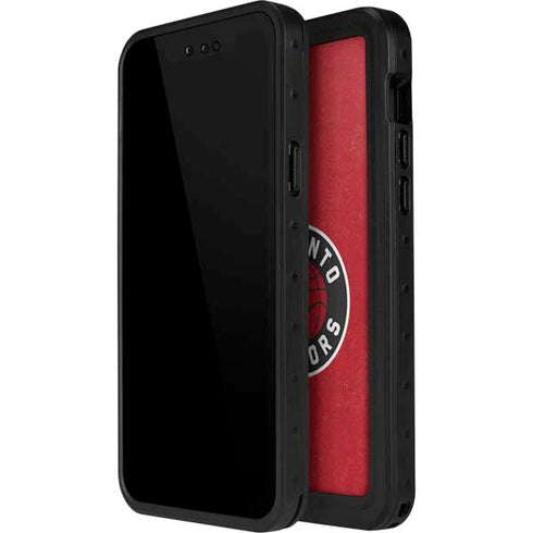 NBA Toronto Raptors Distressed iPhone 14 Pro Max Waterproof Case