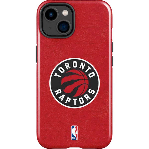 NBA Toronto Raptors Distressed iPhone 15 Impact Case