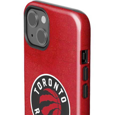 NBA Toronto Raptors Distressed iPhone 15 Impact Case