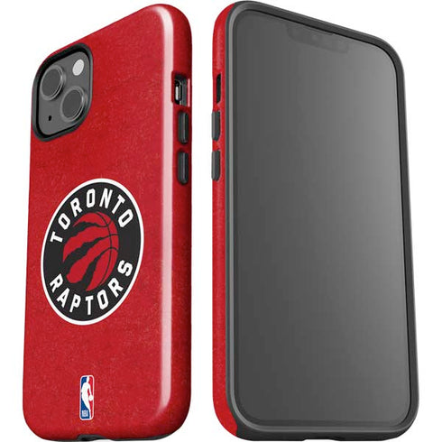 NBA Toronto Raptors Distressed iPhone 15 Impact Case