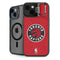 NBA Toronto Raptors Distressed iPhone 15 Kickstand Case