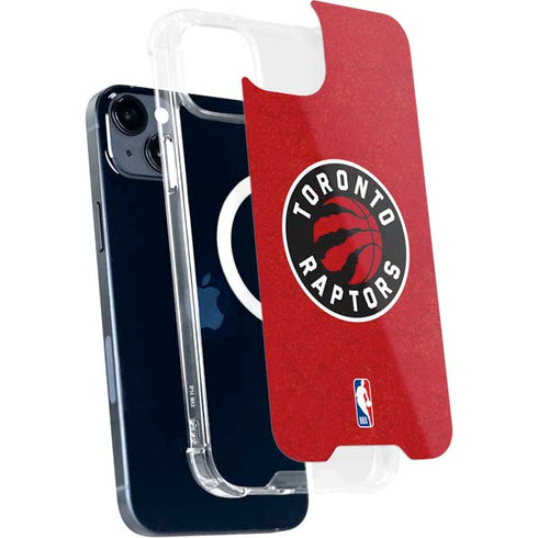 NBA Toronto Raptors Distressed iPhone 15 Plus MagSafe Case