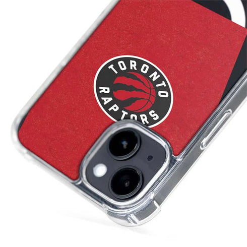 NBA Toronto Raptors Distressed iPhone 15 Plus MagSafe Case