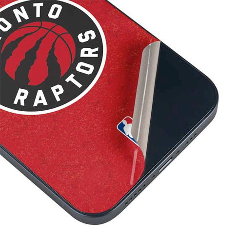 NBA Toronto Raptors Distressed iPhone 15 Plus Skin