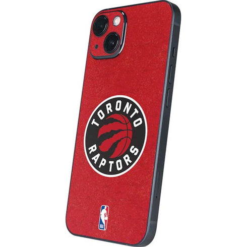 NBA Toronto Raptors Distressed iPhone 15 Skin