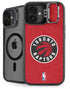 NBA Toronto Raptors Distressed iPhone 16 Kickstand Case
