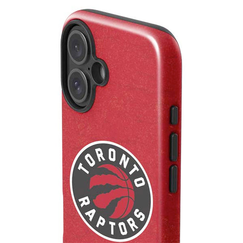 NBA Toronto Raptors Distressed iPhone 16 Plus Impact Case