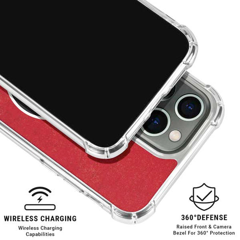 NBA Toronto Raptors Distressed iPhone 16 Pro Max Clear Case