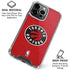 NBA Toronto Raptors Distressed iPhone 16 Pro Max Clear Case