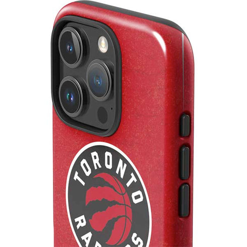 NBA Toronto Raptors Distressed iPhone 16 Pro Max Impact Case