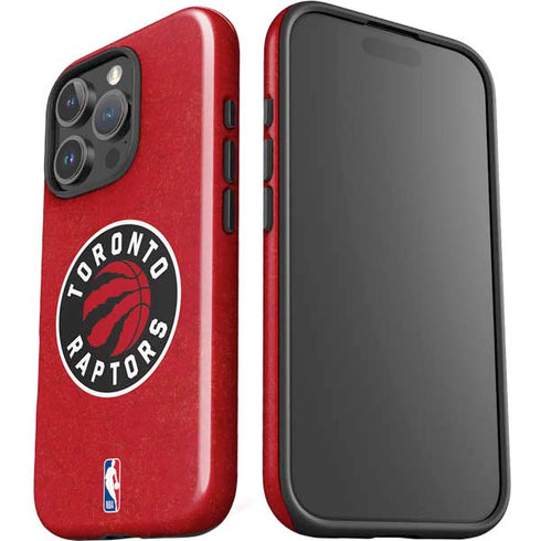 NBA Toronto Raptors Distressed iPhone 16 Pro Max Impact Case