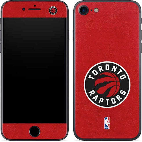 NBA Toronto Raptors Distressed iPhone 8 Skin