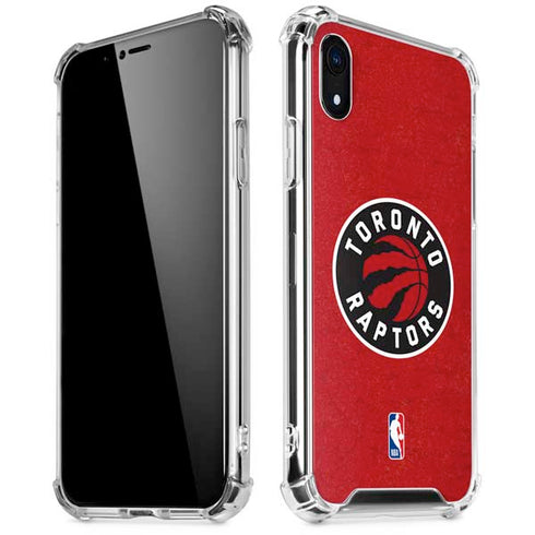 NBA Toronto Raptors Distressed iPhone XR Clear Case