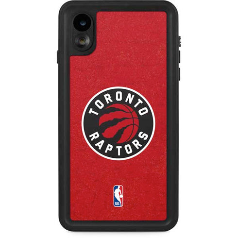 NBA Toronto Raptors Distressed iPhone XR Waterproof Case
