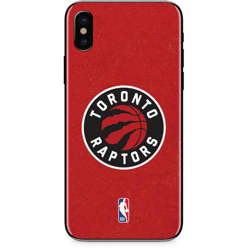 NBA Toronto Raptors Distressed iPhone XS Max Skin