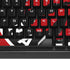 NBA Toronto Raptors Distressed K95 RGB PLATINUM Mechanical Gaming Keyboard Skin