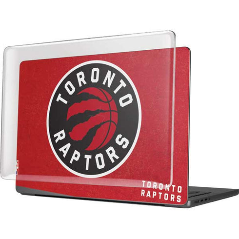 NBA Toronto Raptors Distressed MacBook Pro 14in (2021-24) Case plus Skin