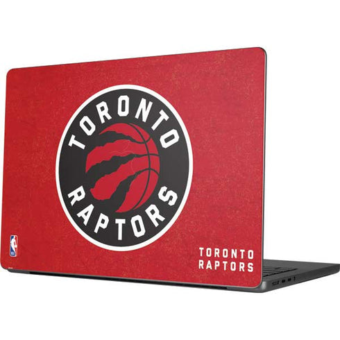NBA Toronto Raptors Distressed MacBook Pro 14in (2021-24) Skin