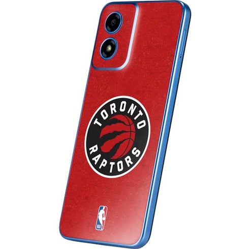 NBA Toronto Raptors Distressed Moto G Play 4G (2024) Skin
