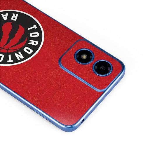 NBA Toronto Raptors Distressed Moto G Play 4G (2024) Skin