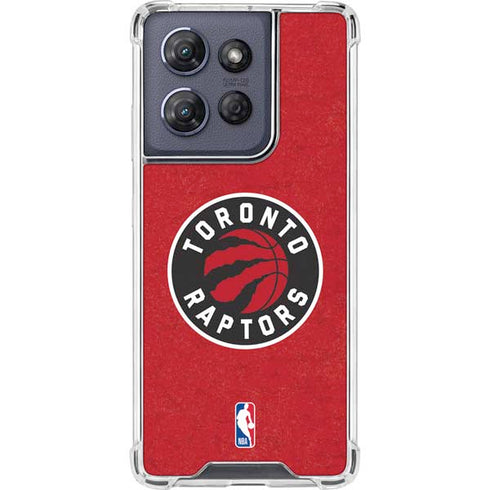 NBA Toronto Raptors Distressed Moto G Play 5G (2025) Clear Case