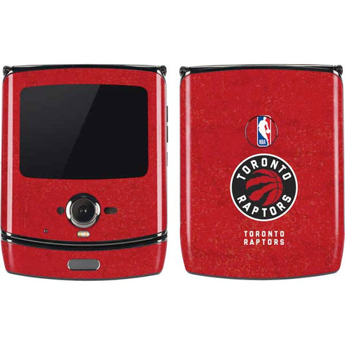 NBA Toronto Raptors Distressed Motorola RAZR Skin
