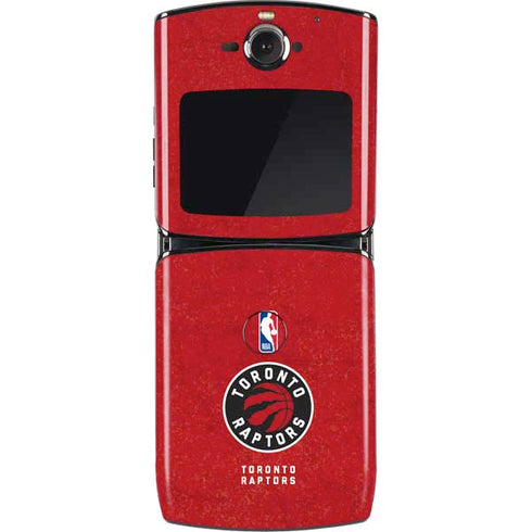 NBA Toronto Raptors Distressed Motorola RAZR Skin