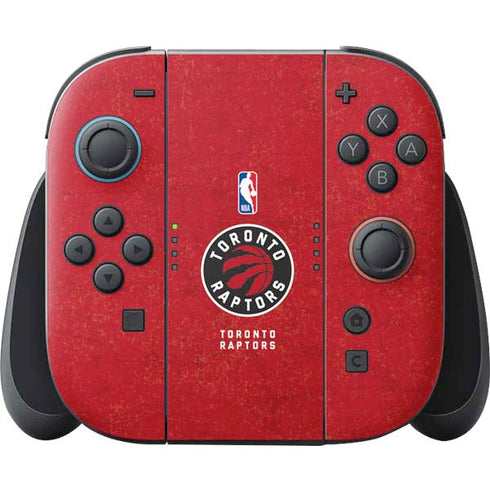NBA Toronto Raptors Distressed Nintendo Switch 2 (2025) Joy-Con Controller Skin