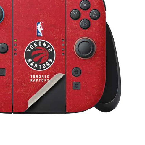 NBA Toronto Raptors Distressed Nintendo Switch 2 (2025) Joy-Con Controller Skin