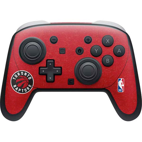 NBA Toronto Raptors Distressed Nintendo Switch 2 (2025) Pro Controller Skin