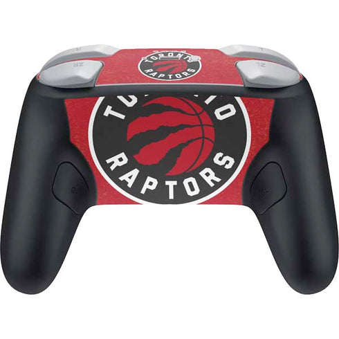 NBA Toronto Raptors Distressed Nintendo Switch 2 (2025) Pro Controller Skin