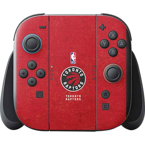 NBA Toronto Raptors Distressed Nintendo Switch 2 (2025) with Joy-Con Skin
