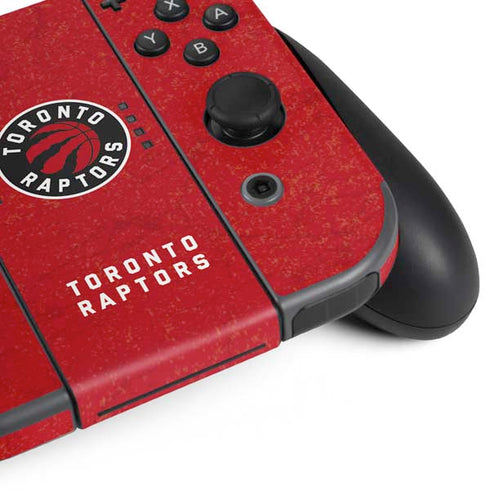 NBA Toronto Raptors Distressed Nintendo Switch Bundle Skin