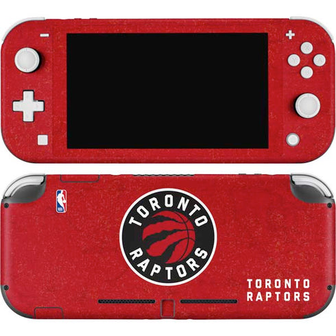 NBA Toronto Raptors Distressed Nintendo Switch Lite Skin