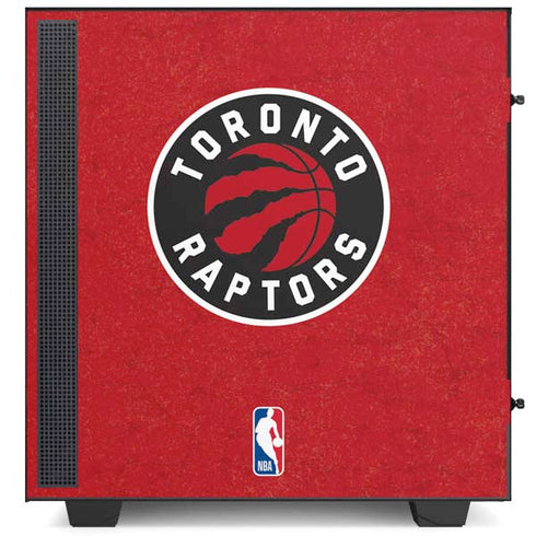 NBA Toronto Raptors Distressed NZXT H510 Compact ATX Mid-Tower Case Skin