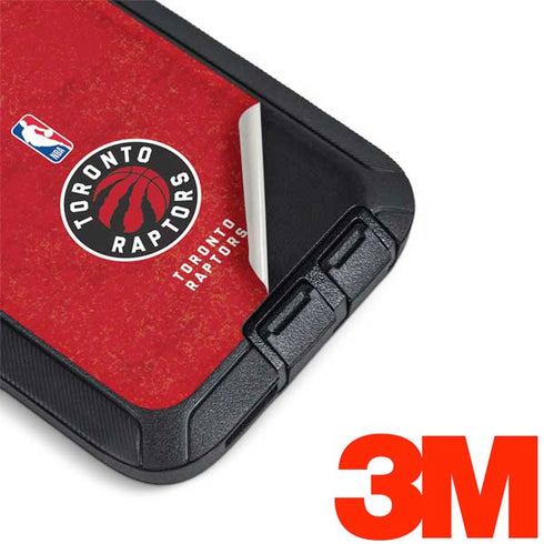 NBA Toronto Raptors Distressed Otterbox Defender Galaxy Skin
