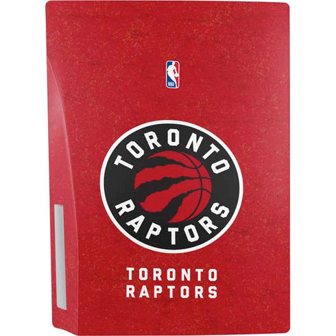 NBA Toronto Raptors Distressed PS5 Bundle Skin