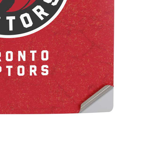 NBA Toronto Raptors Distressed PS5 Console Skin