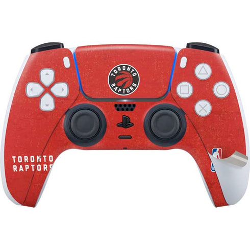 NBA Toronto Raptors Distressed PS5 Pro Bundle Skin