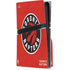 NBA Toronto Raptors Distressed PS5 Pro Disk Console Skin
