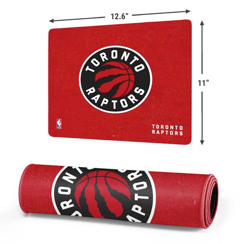 NBA Toronto Raptors Distressed Gaming Mouse Pad