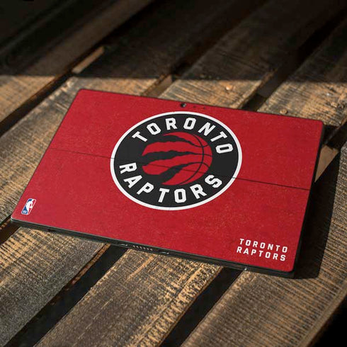NBA Toronto Raptors Distressed Surface Pro 6 Skin