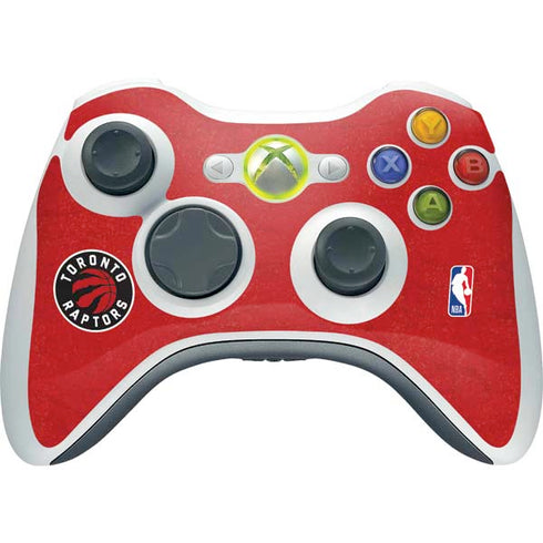 NBA Toronto Raptors Distressed Xbox 360 Wireless Controller Skin