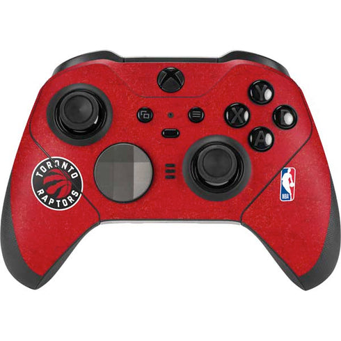 NBA Toronto Raptors Distressed Xbox Elite Wireless Controller Series 2 Skin