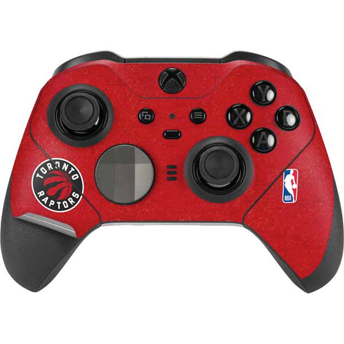 NBA Toronto Raptors Distressed Xbox Elite Wireless Controller Series 2 Skin