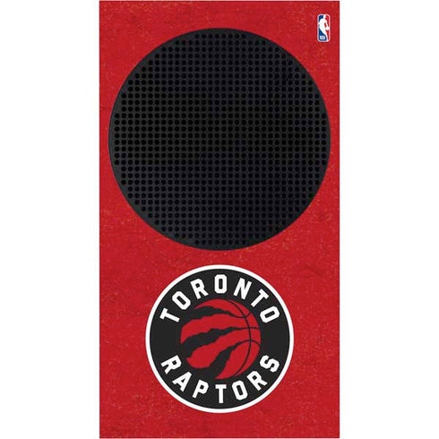 NBA Toronto Raptors Distressed Xbox Series S Console Skin